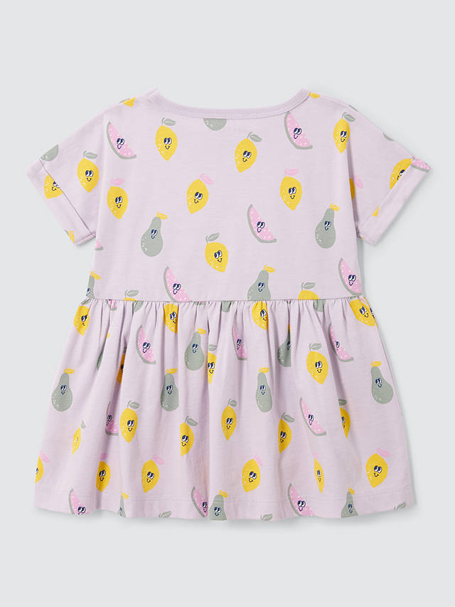 John Lewis ANYDAY Baby Fruit Print Dress, Multi