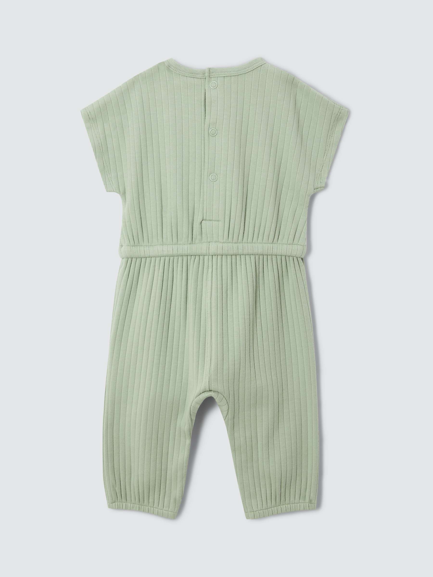 Buy John Lewis ANYDAY Baby Ribbed Jumpsuit Online at johnlewis.com