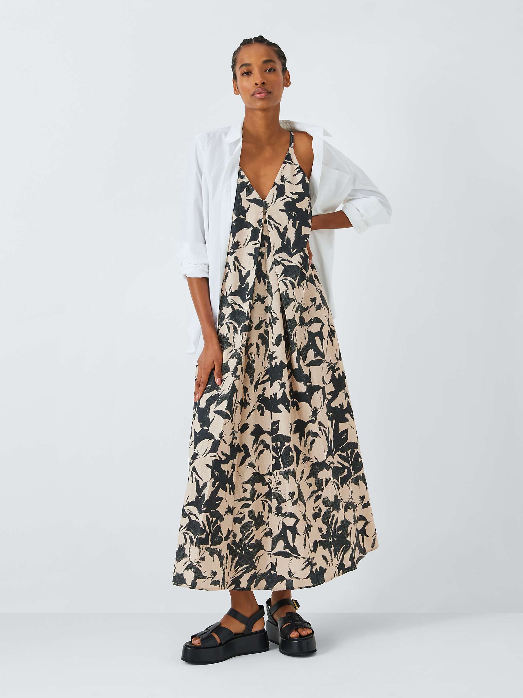 Buy John Lewis Resort Bloom Linen Dress Online at johnlewis.com