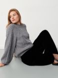Finery Cable Knit Wool Blend Jumper