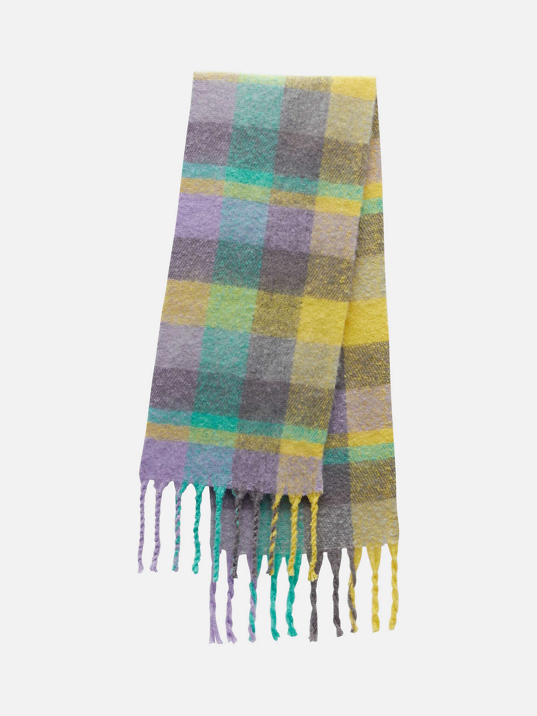 Buy HUSH Asteria Check Scarf, Multi Online at johnlewis.com