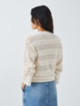 AND/OR Stevie Crochet Jumper, Cream