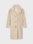 Gerard Darel Serena Teddy Coat, Natural