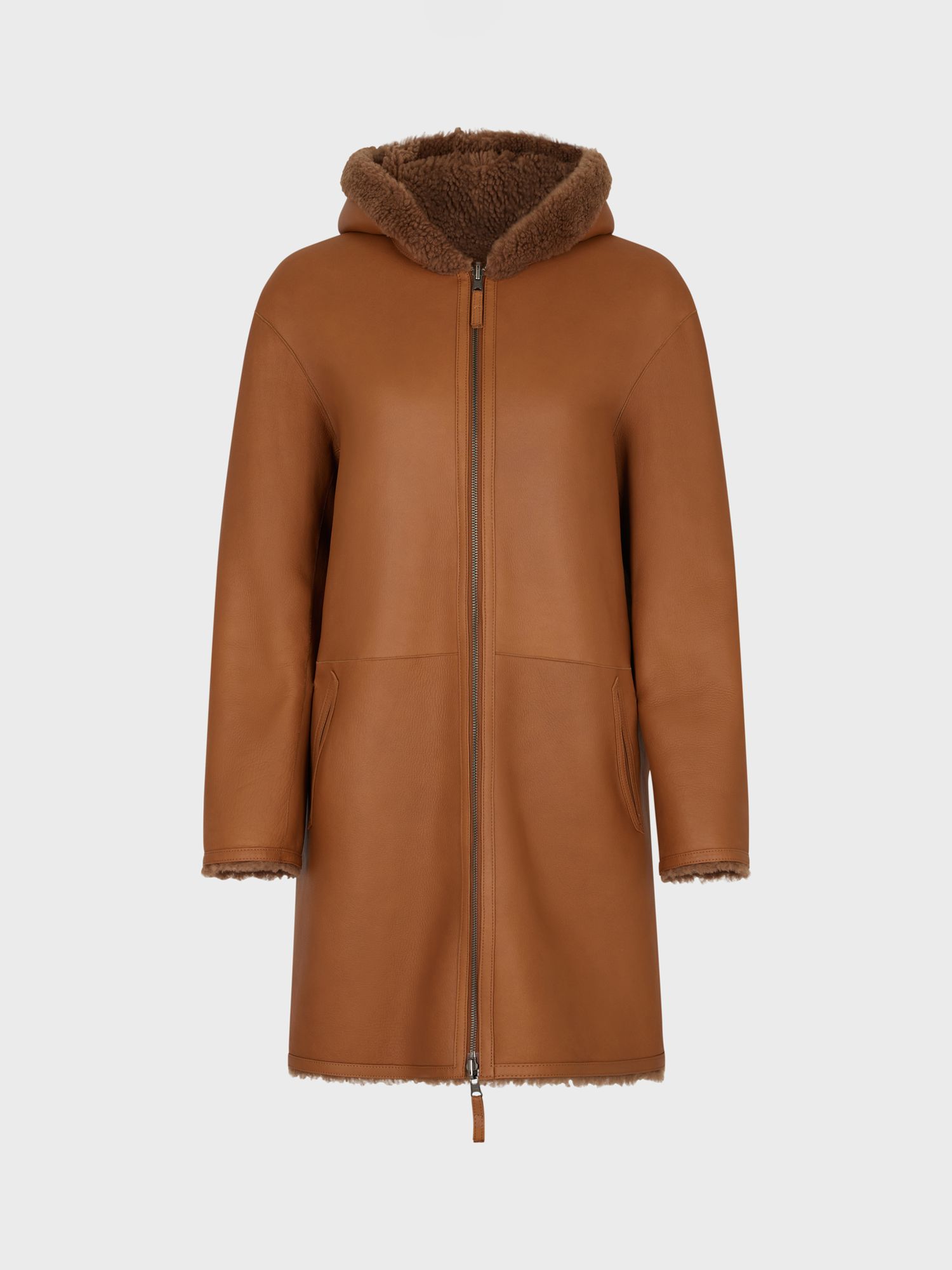 Women's Brown Faux Fur Coats