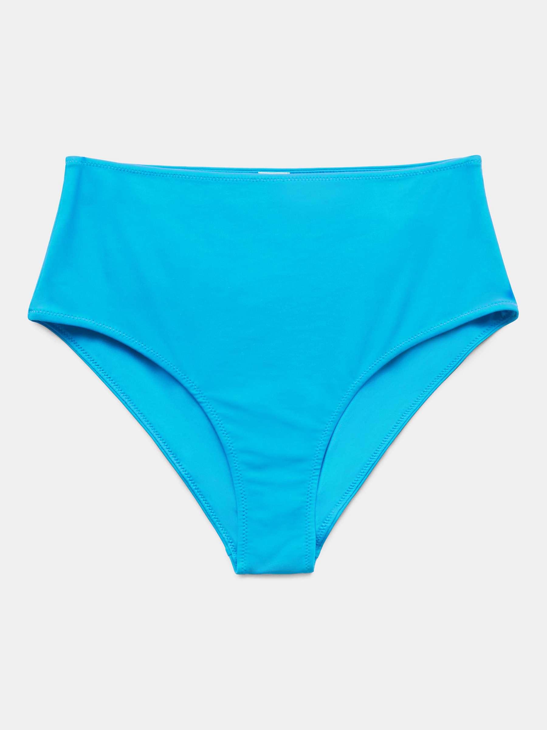 Buy HUSH Sabrina Twist Bikini Bottoms, Turquoise Online at johnlewis.com