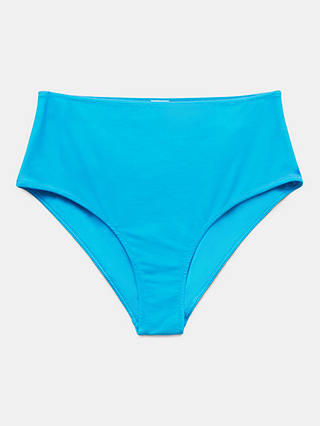 HUSH Sabrina Twist Bikini Bottoms, Turquoise