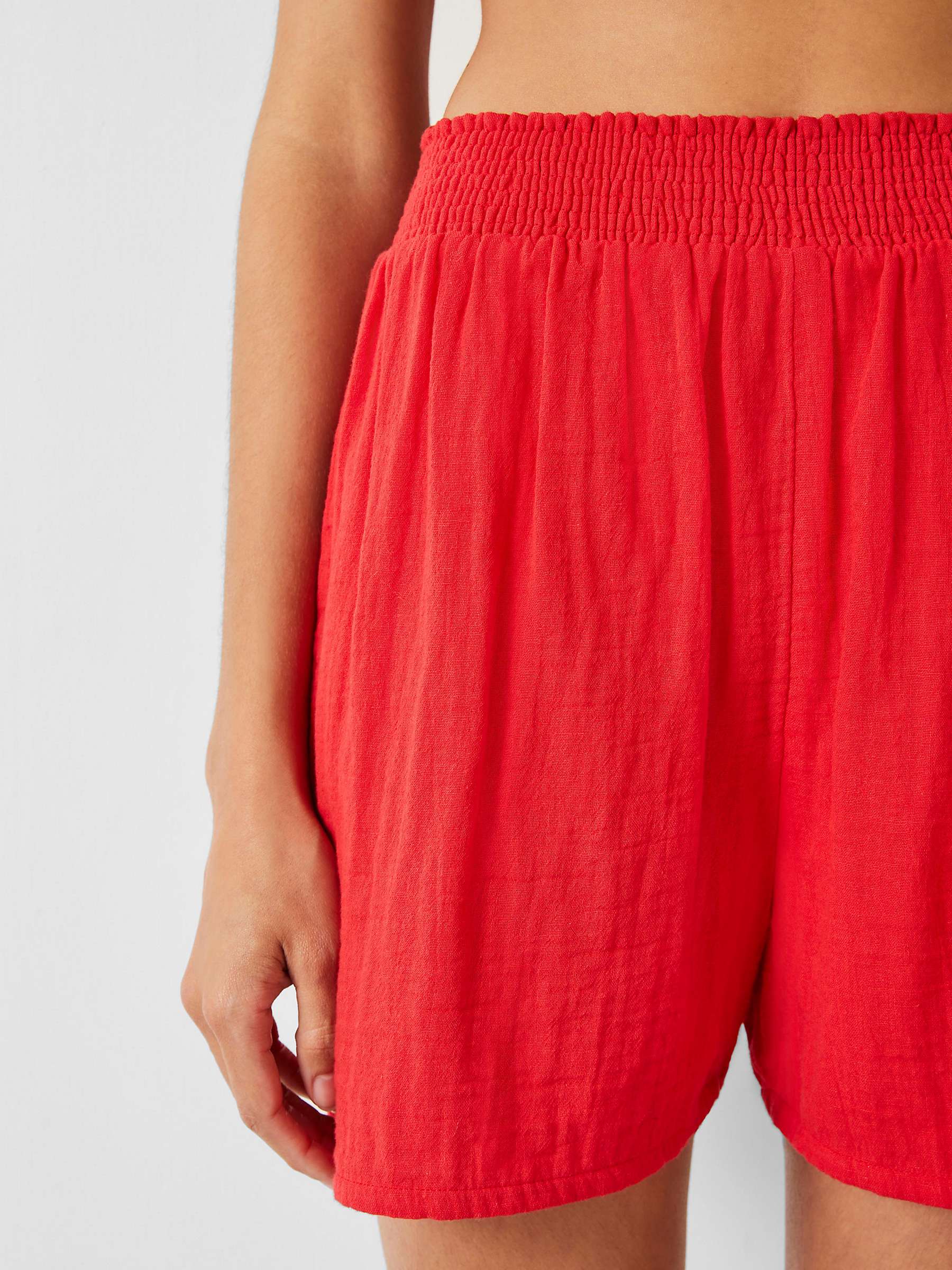 Buy HUSH Mira Beach Shorts, Redcoat Online at johnlewis.com