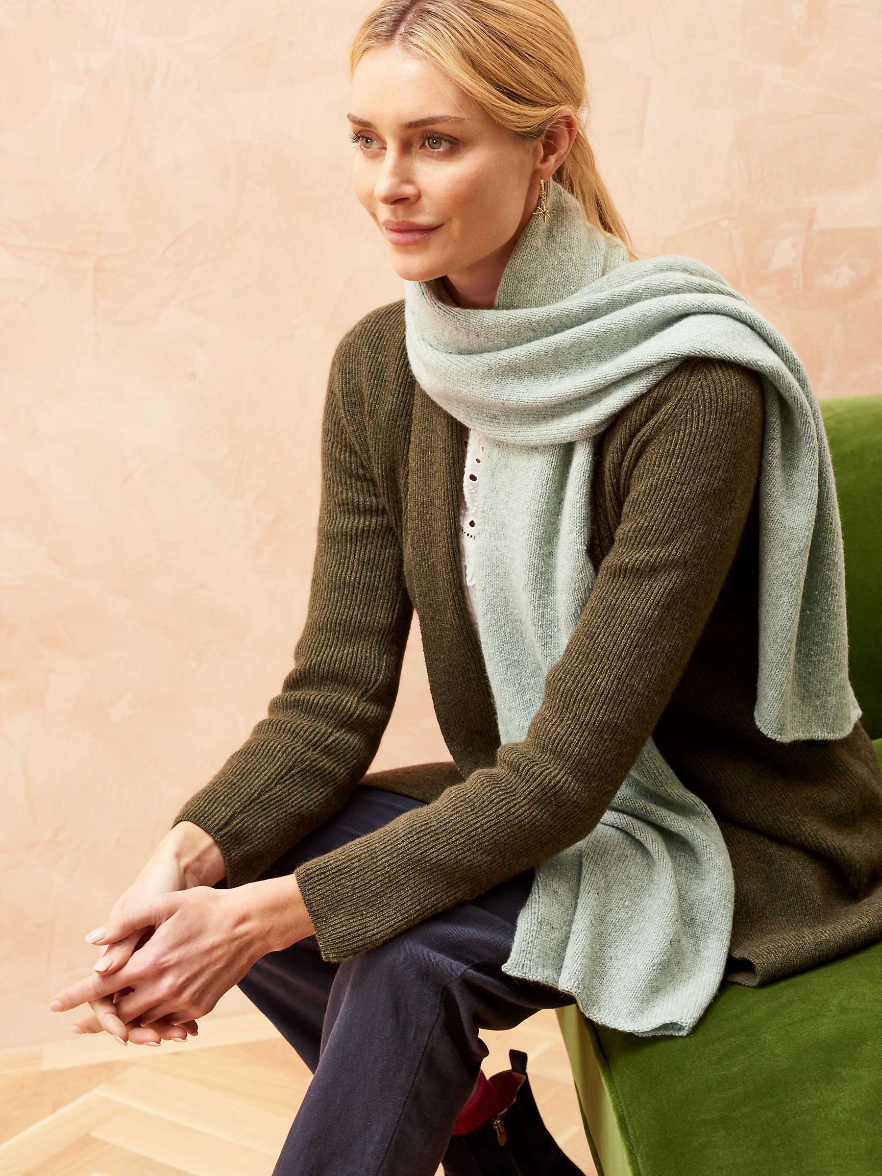 Buy Brora Cashmere Donegal Scarf Online at johnlewis.com
