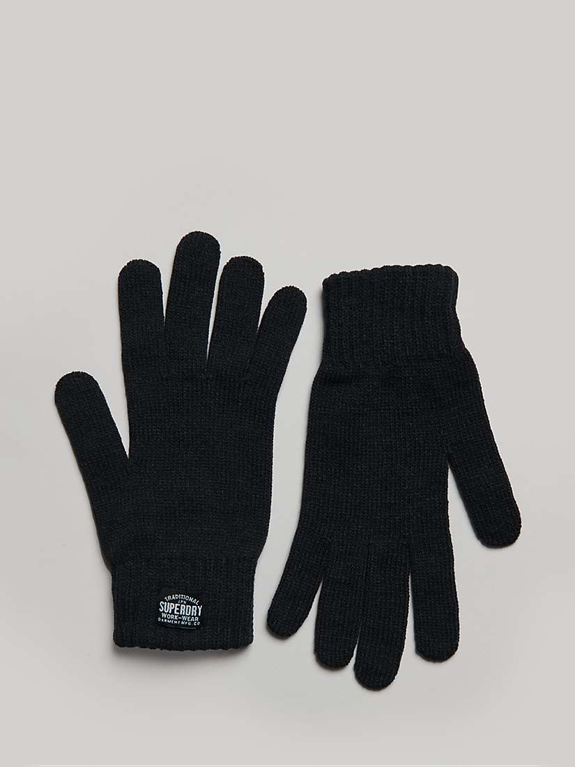 Buy Superdry Classic Knitted Gloves Online at johnlewis.com