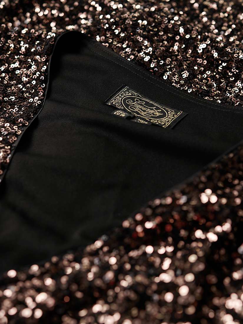 Buy Superdry Sequin Wrap Mini Dress Online at johnlewis.com
