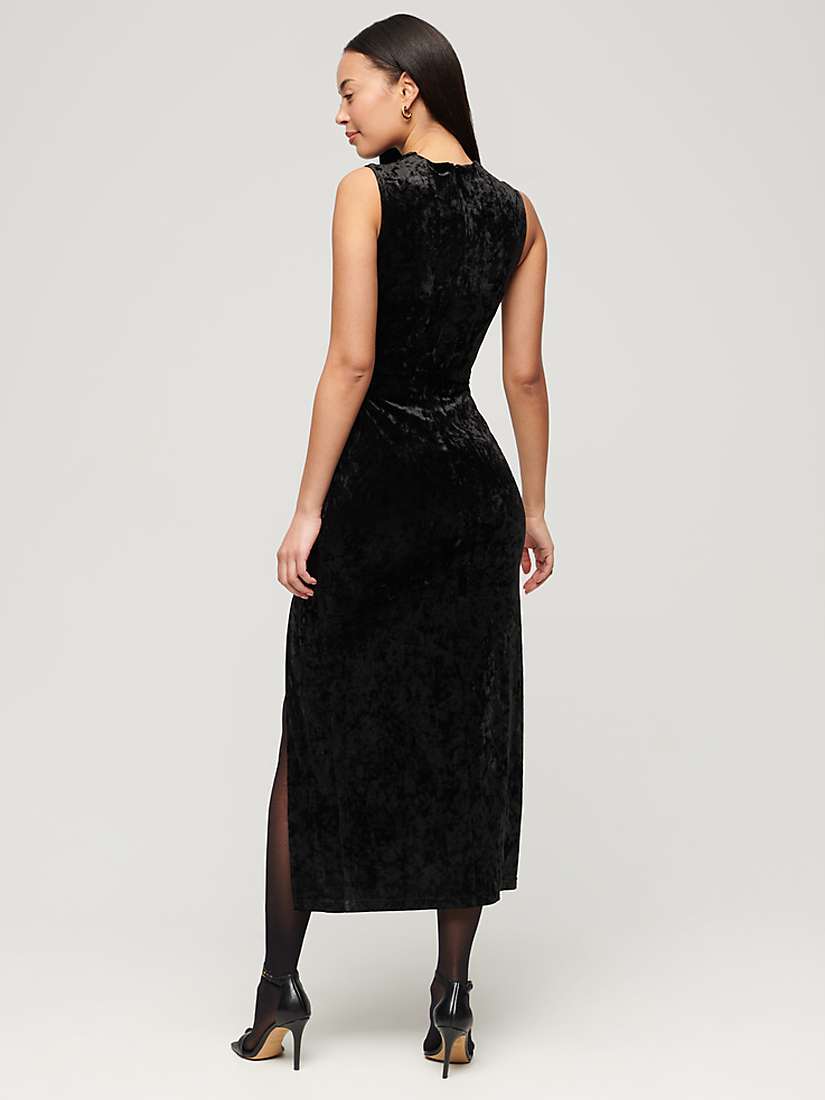 Buy Superdry Velvet Maxi Dress Online at johnlewis.com