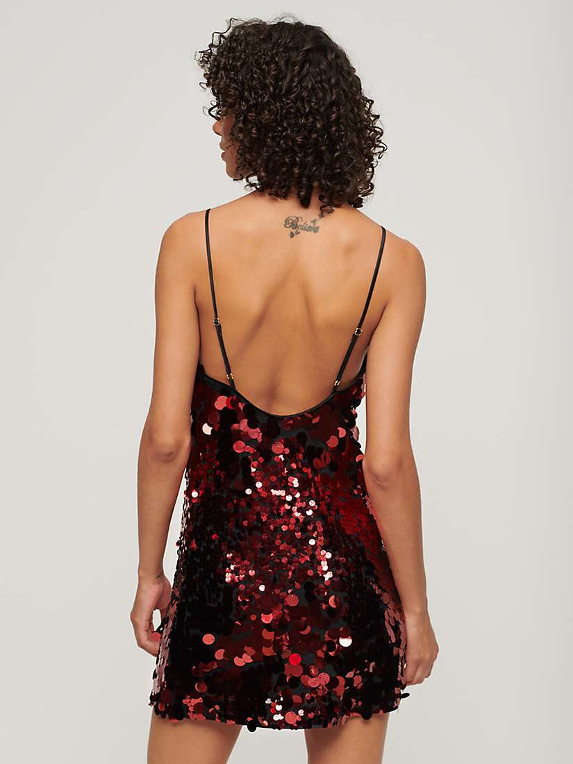 Buy Superdry Disco Sequin Mini Dress Online at johnlewis.com