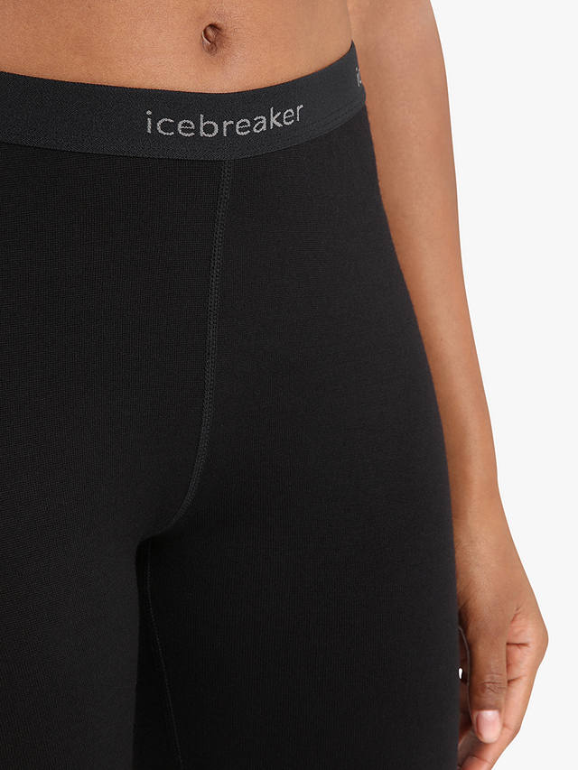 Icebreaker Women's 260 Tech Merino Thermal Leggings, Black