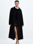 Mango London Wool Blend Coat,