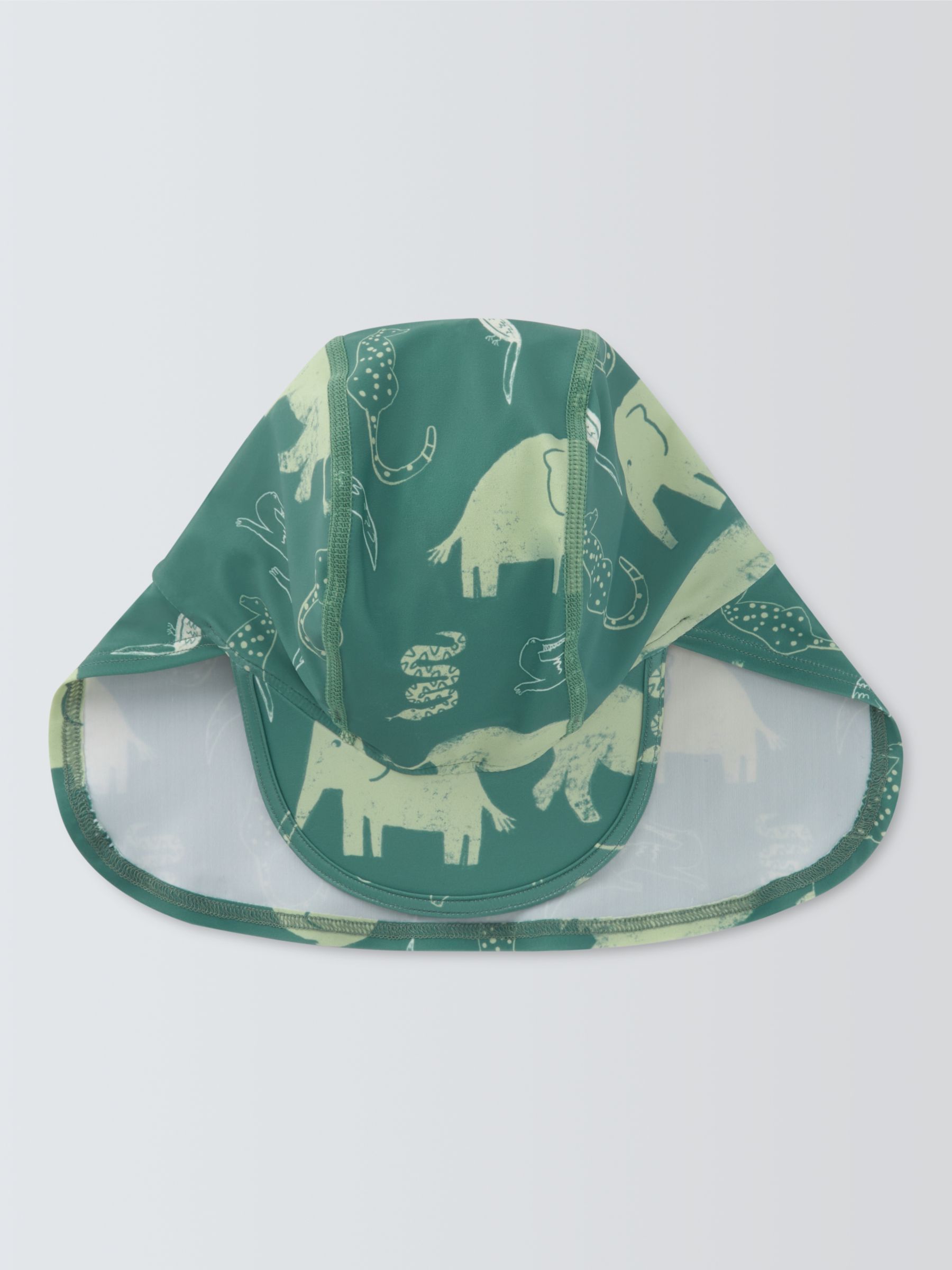 John Lewis Baby Safari Keppi Hat, Green, 6-12 months