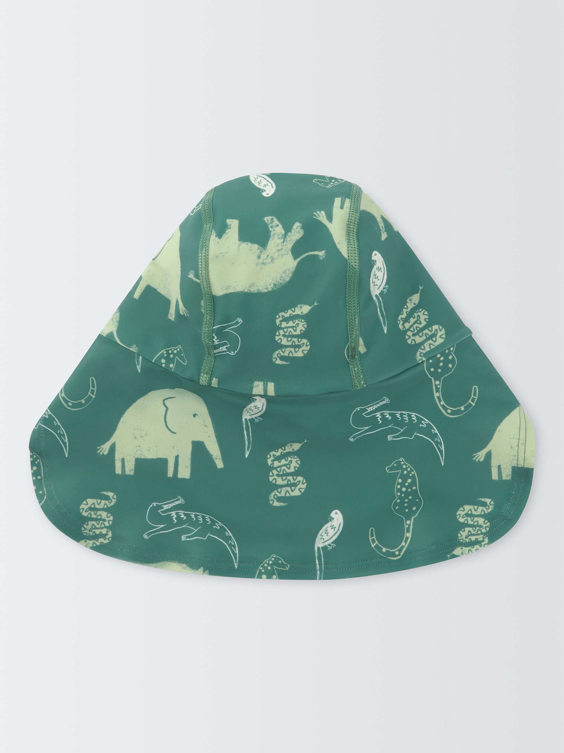 Buy John Lewis Baby Safari Keppi Hat, Green Online at johnlewis.com