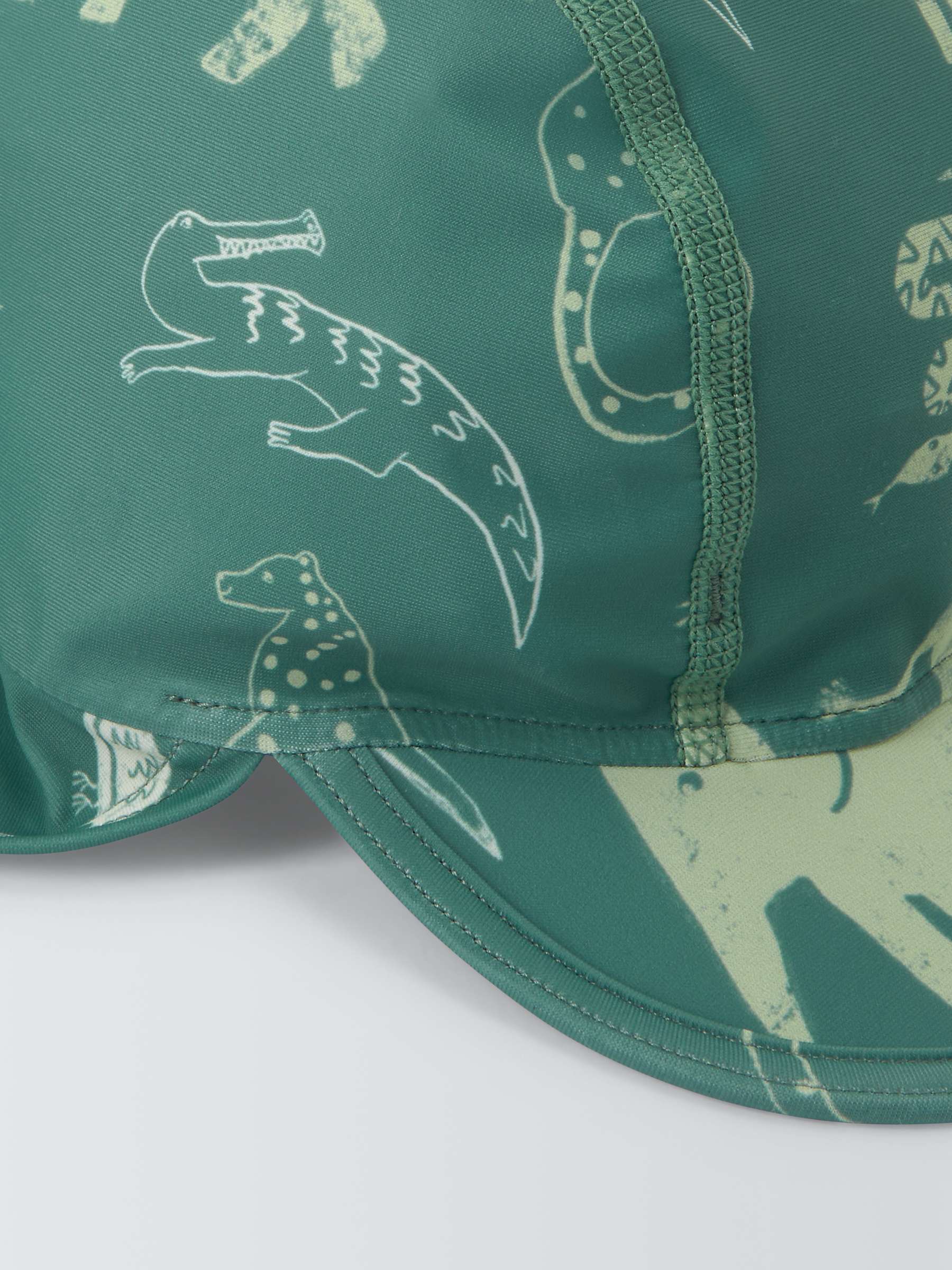 Buy John Lewis Baby Safari Keppi Hat, Green Online at johnlewis.com