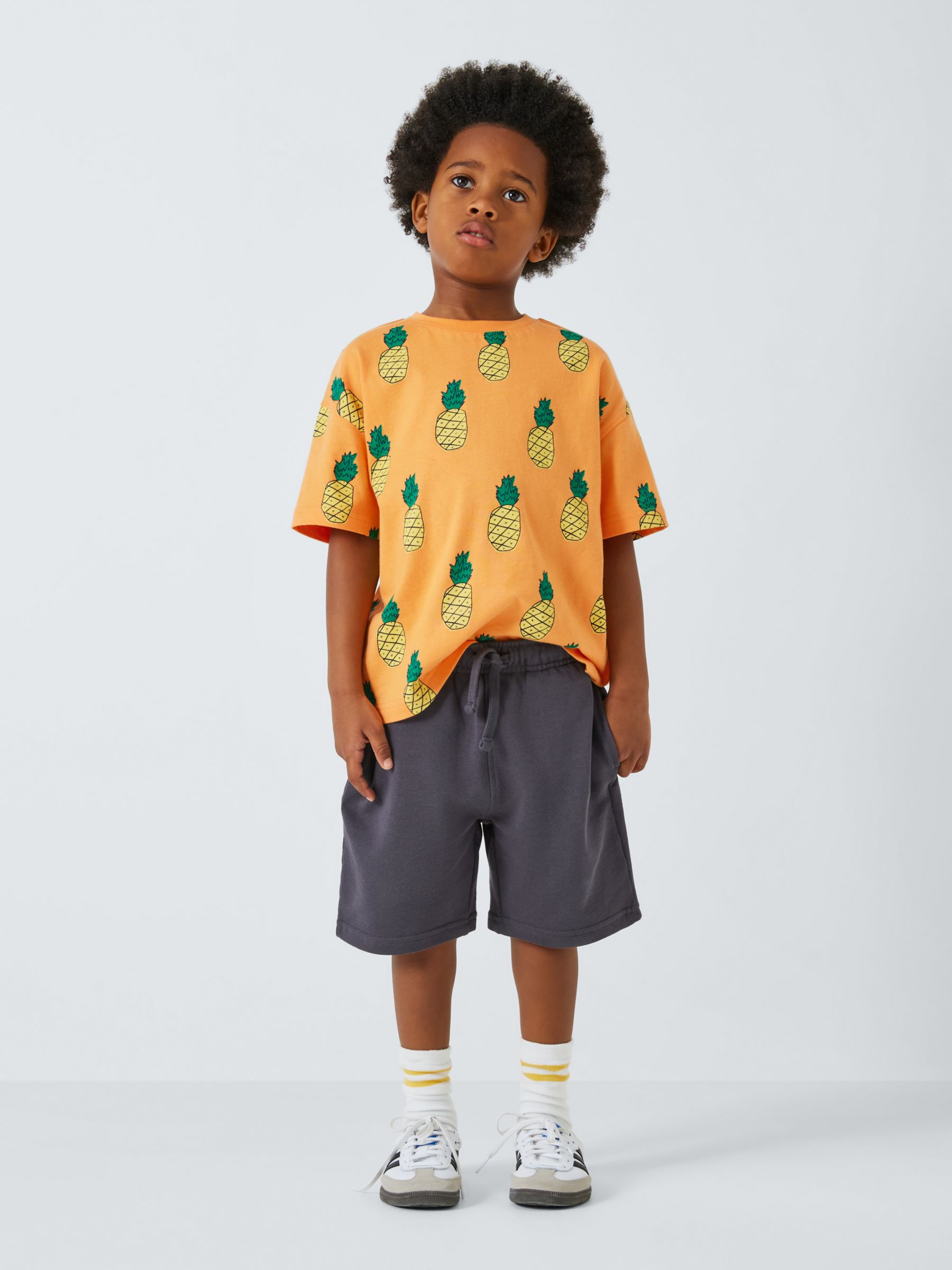 Buy John Lewis ANYDAY Kids' Jersey Cotton Shorts Online at johnlewis.com