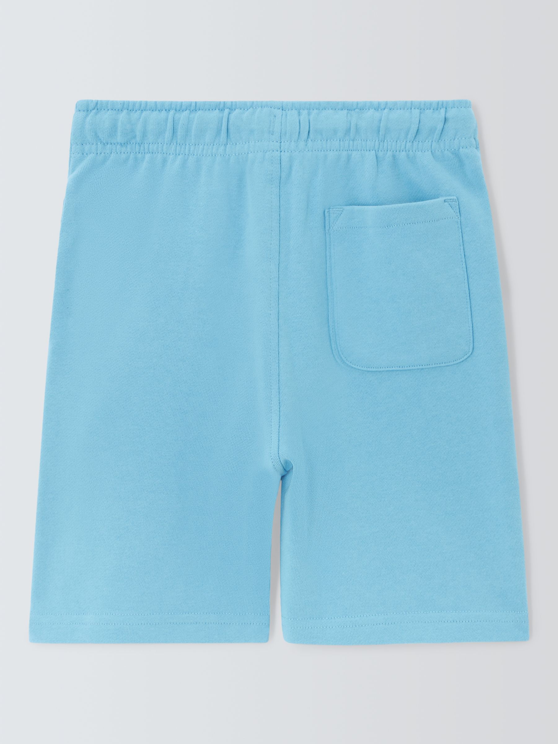 John Lewis ANYDAY Kids' Jersey Cotton Shorts, Air Blue, 2 years