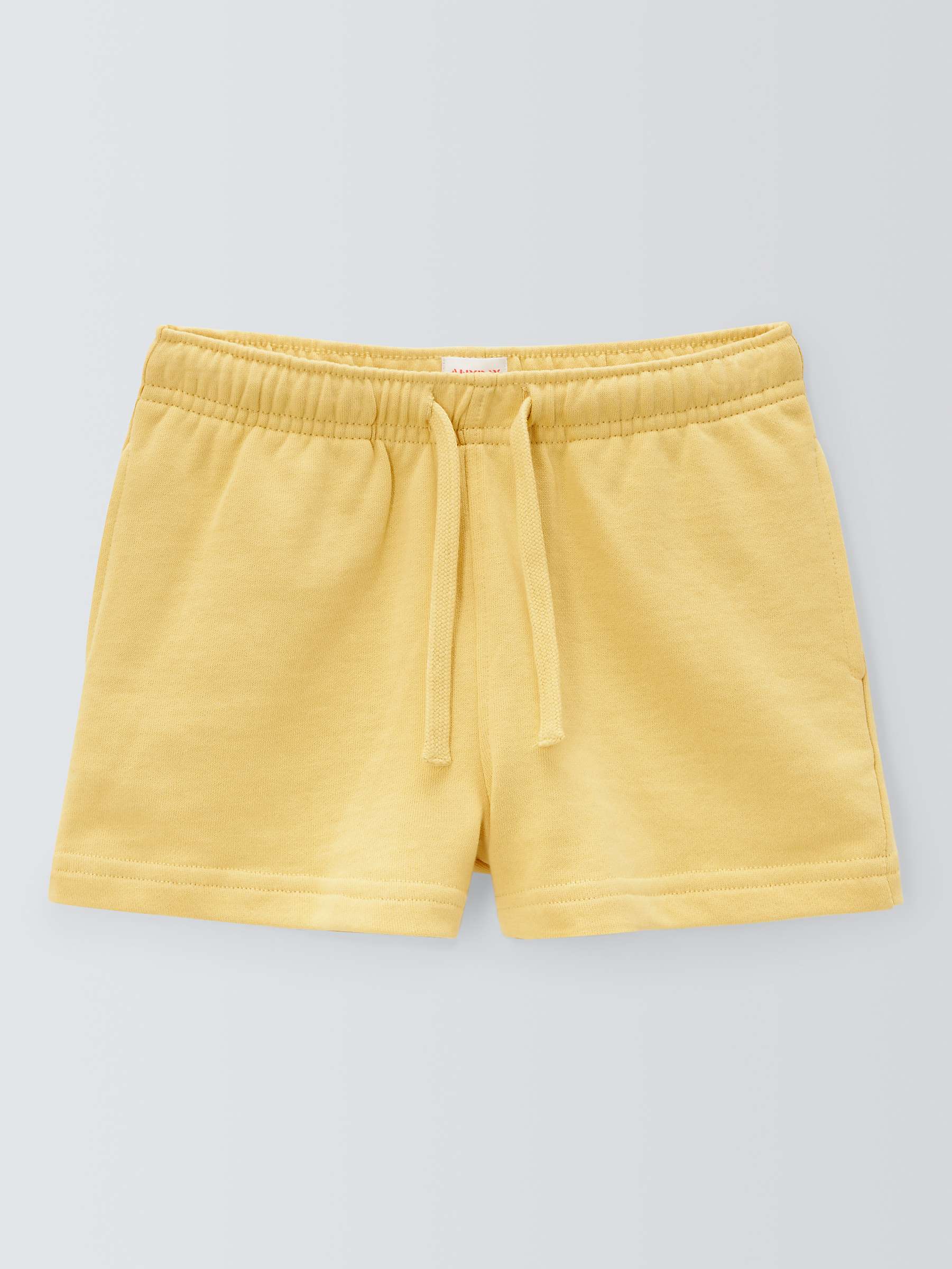 Buy John Lewis ANYDAY Kids' Cotton Shorts, Yellow Online at johnlewis.com