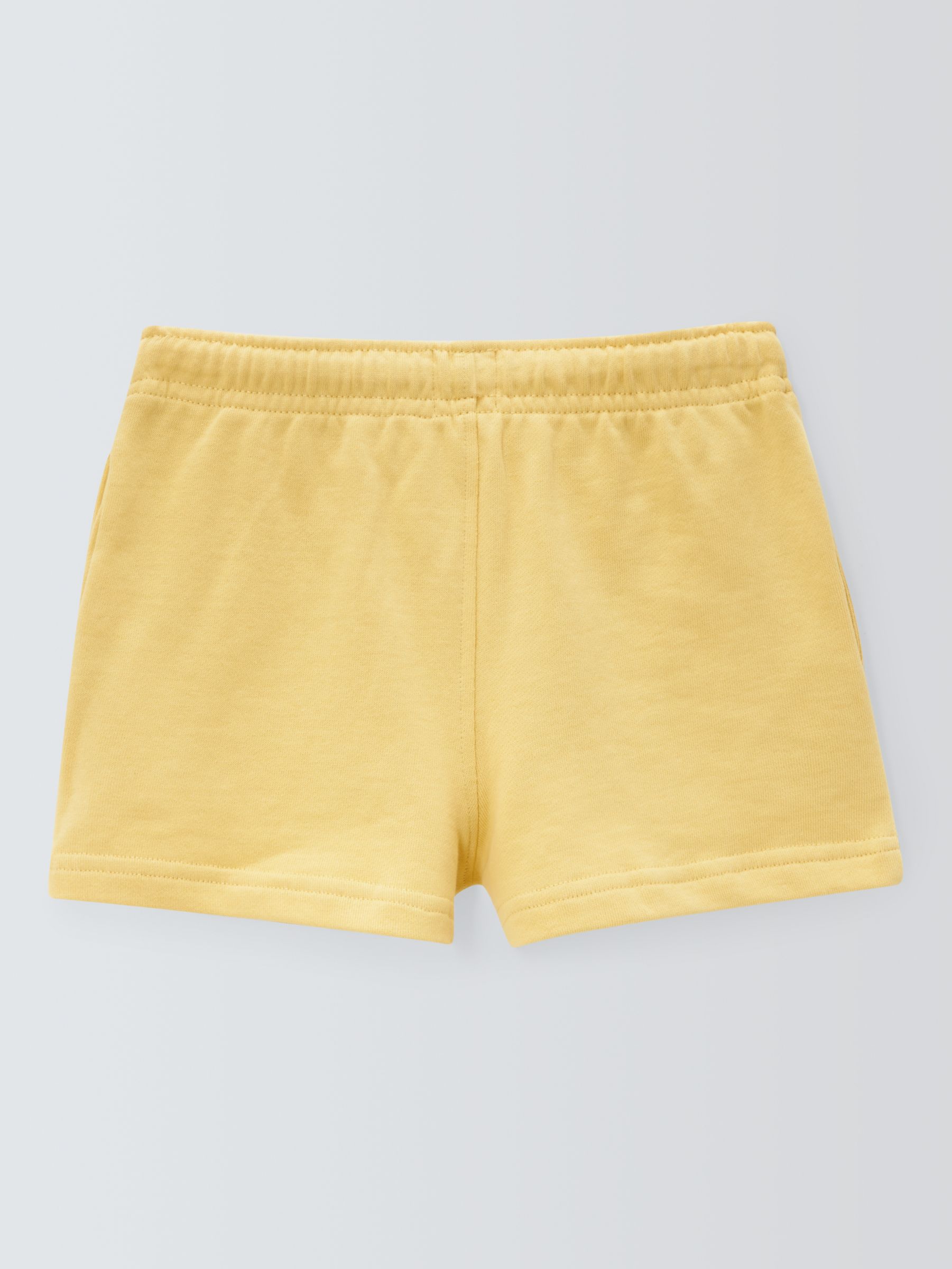 John Lewis ANYDAY Kids' Cotton Shorts, Yellow, 12 years
