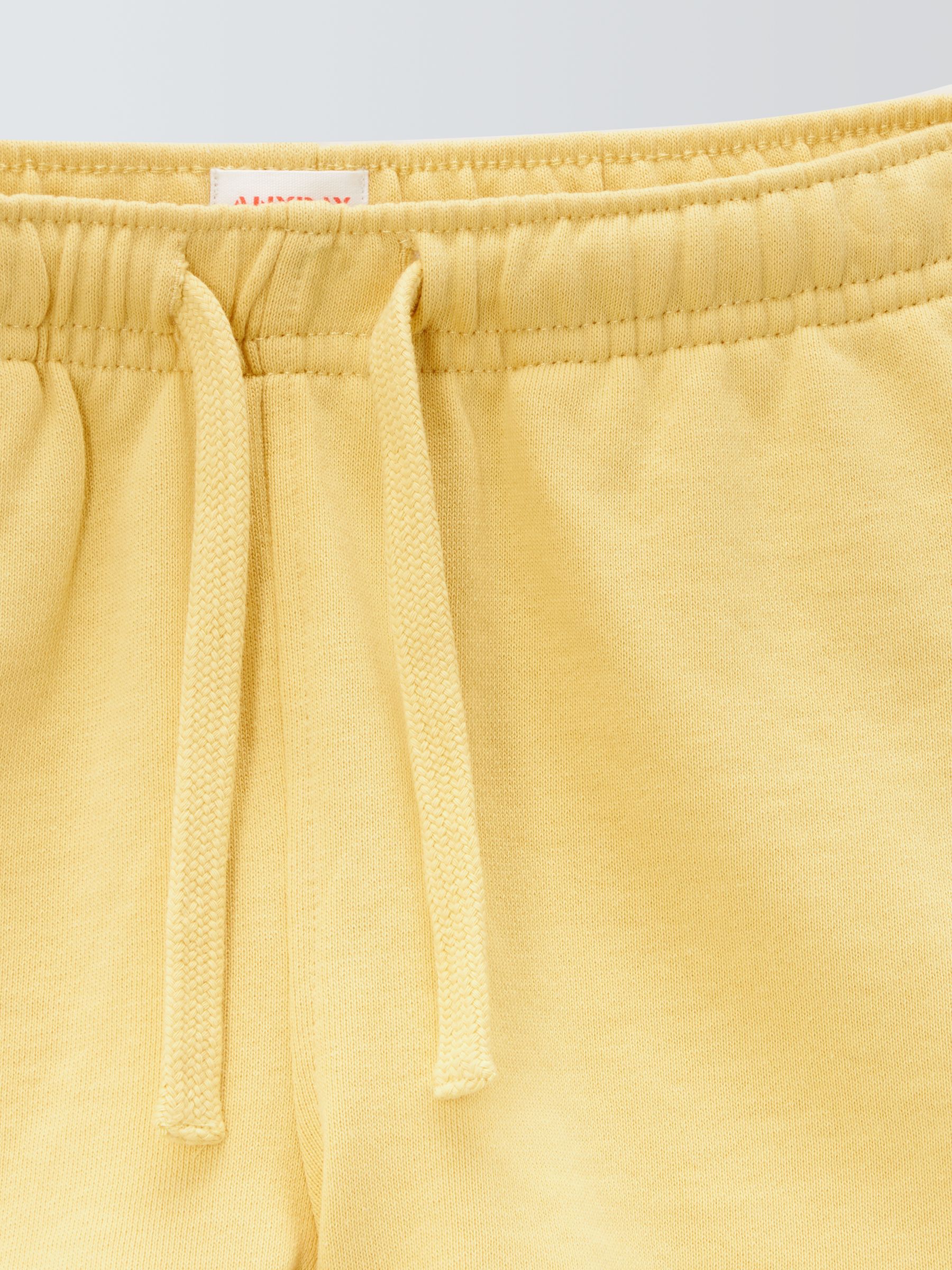 John Lewis ANYDAY Kids' Cotton Shorts, Yellow, 12 years