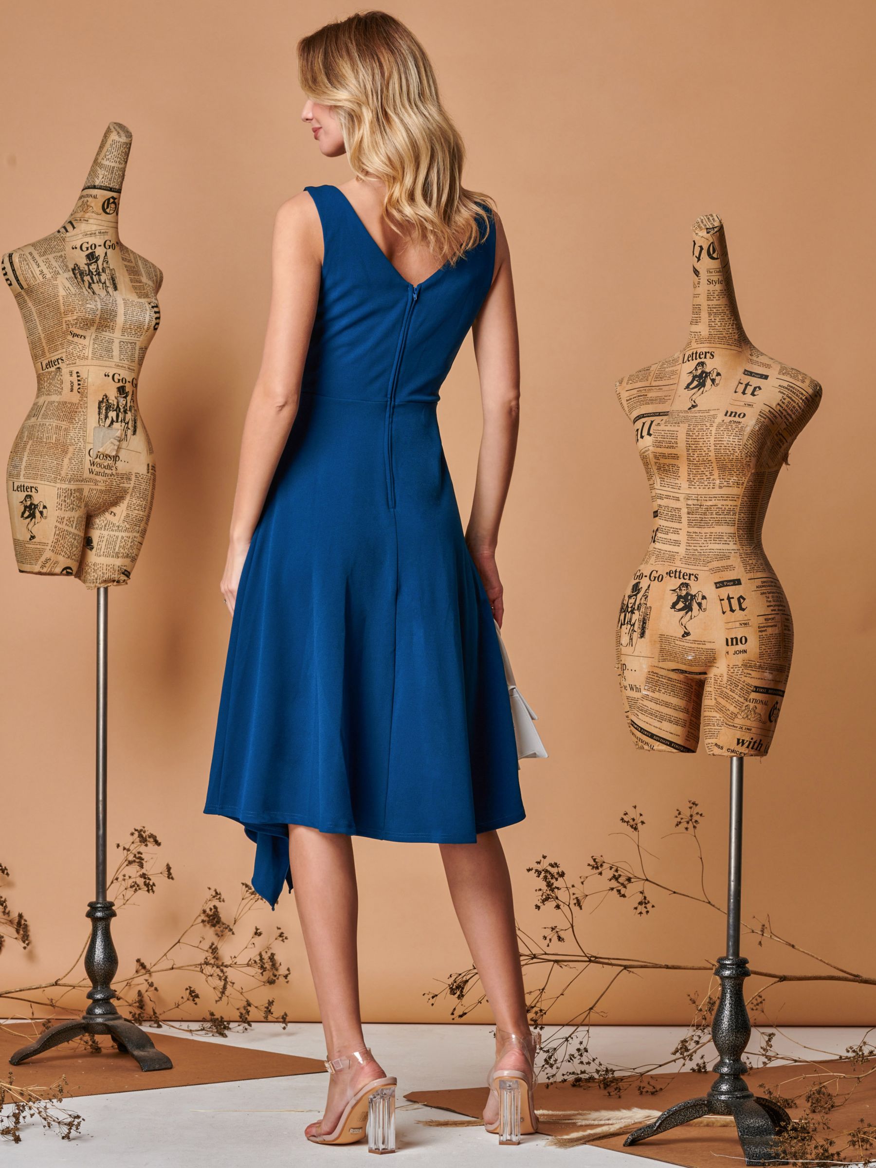 Buy Jolie Moi Ruffle Detail Midi Dress Online at johnlewis.com