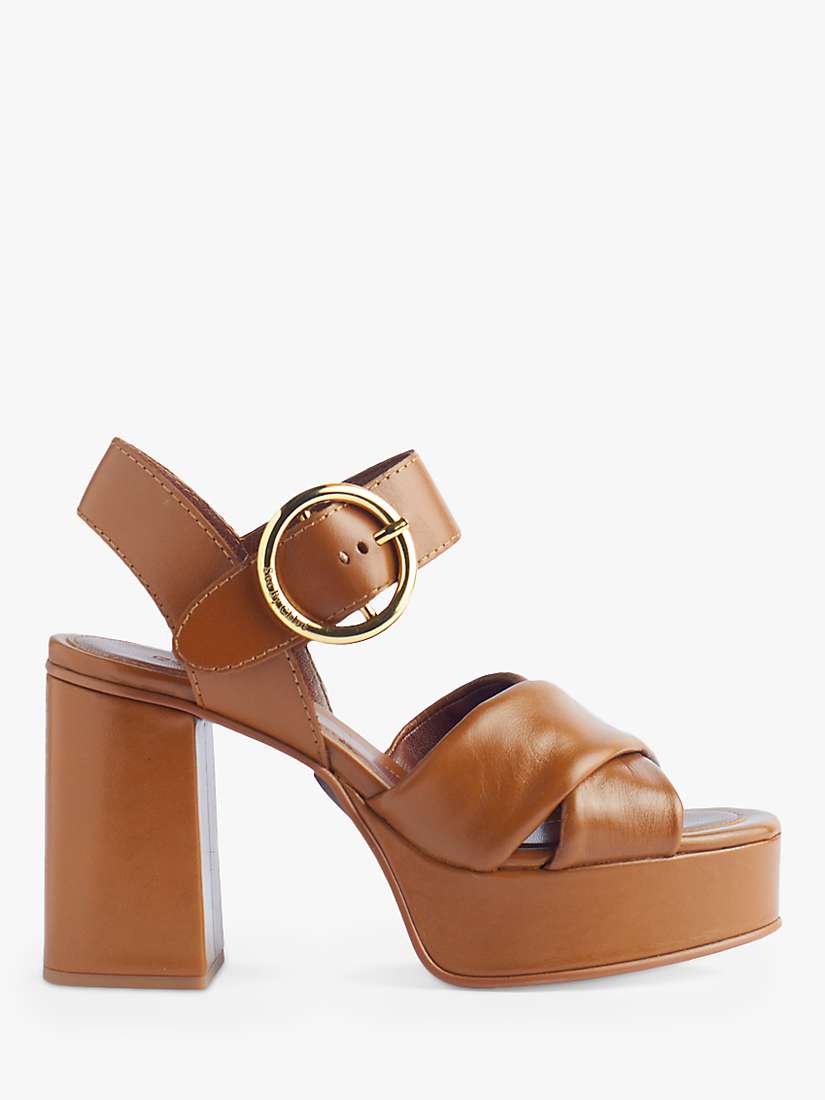 Buy Chloé Lyna High Heel Platform Sandals Online at johnlewis.com