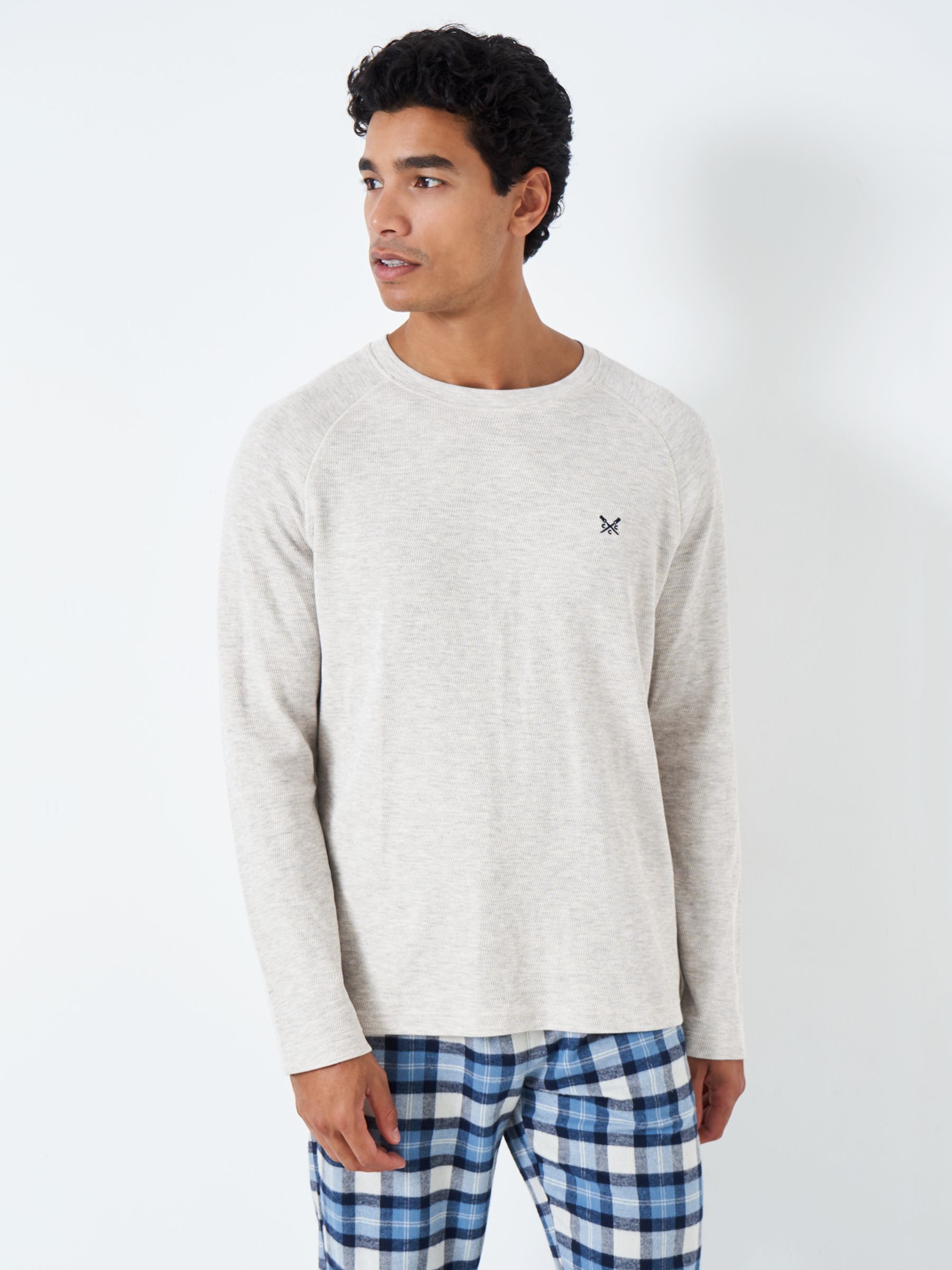 Buy Crew Clothing Jersey Long Sleeve Top Online at johnlewis.com