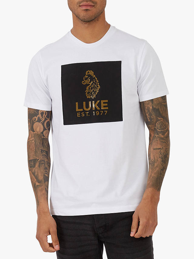 LUKE 1977 Cambodia Logo T-Shirt, White