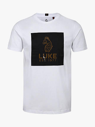 LUKE 1977 Cambodia Logo T-Shirt, White