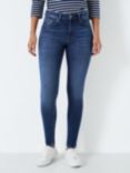 Crew Clothing Skinny Jeans, Mid Blue