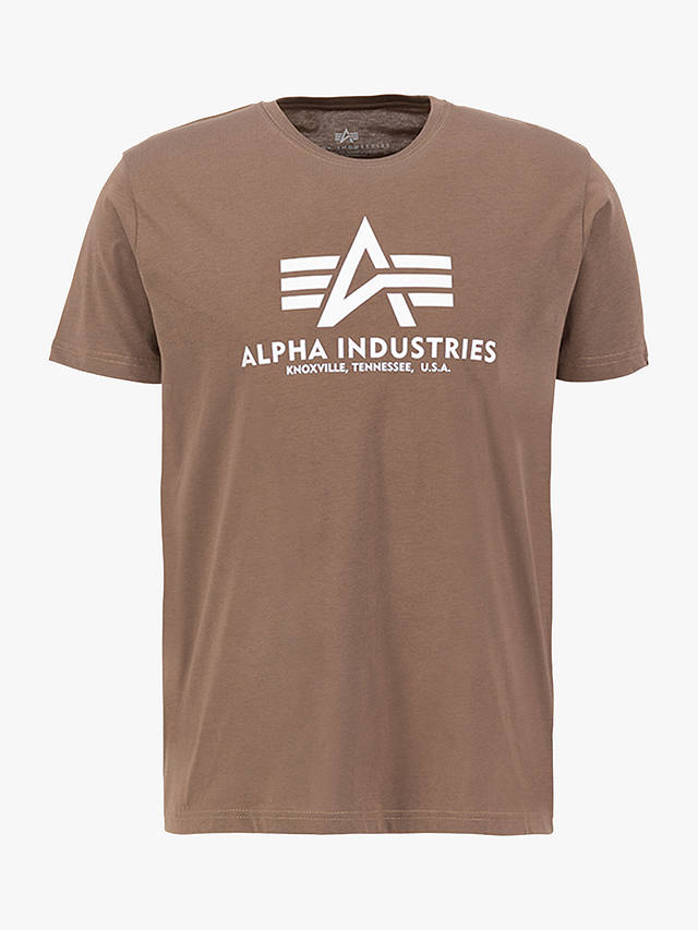Alpha Industries Logo Crew Neck T-Shirt