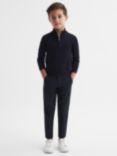 Reiss Kids' Eastbury Slim Fit Chino Trousers, Navy