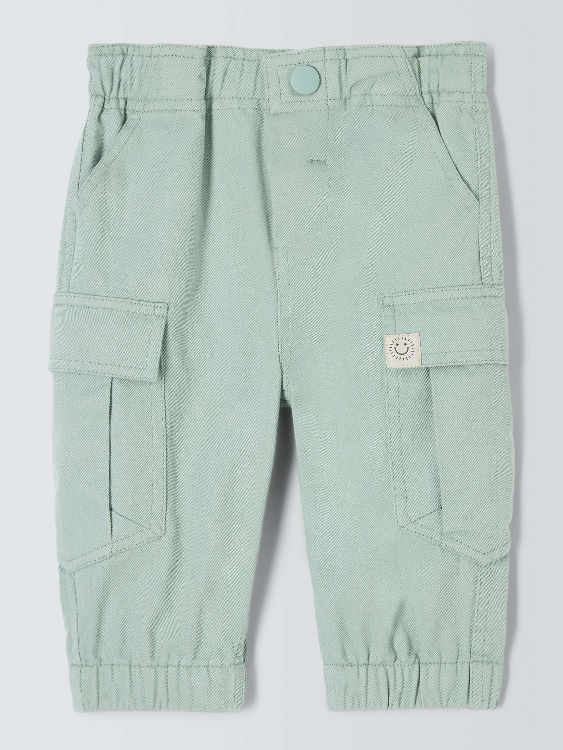 Buy John Lewis Baby Twill Cargo Trousers Online at johnlewis.com