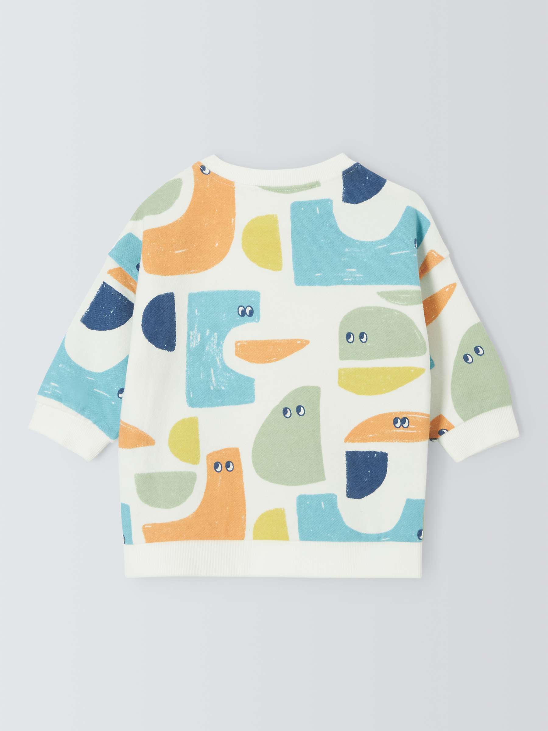 Buy John Lewis ANYDAY Baby Shapes Sweatshirt, Multi Online at johnlewis.com
