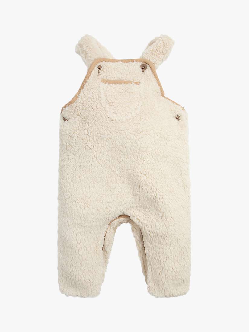 Buy The Little Tailor Baby Soft & Comfy Sherpa Fleece Dungarees Online at johnlewis.com