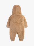 The Little Tailor Baby Sherpa Fleece & Quilted Reversible Pramsuit
