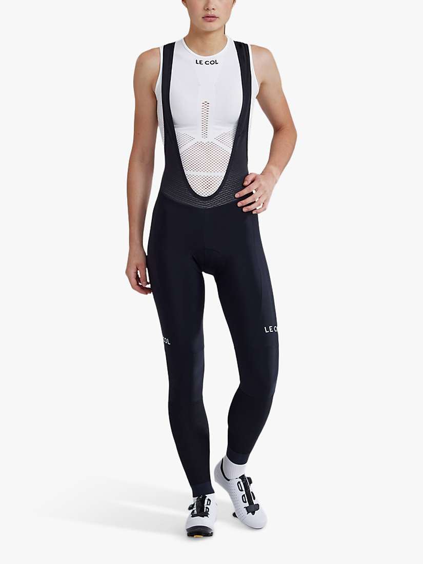 Buy Le Col Pro Bib Cycling Tights, Black Online at johnlewis.com