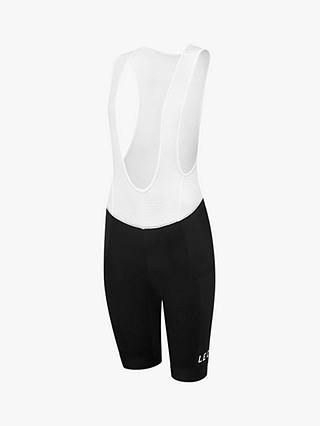 Le Col Sport Cargo Bib Shorts, Black/White