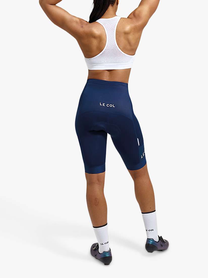 Buy Le Col Sport Waist Shorts, Navy/White Online at johnlewis.com