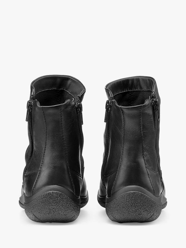 Hotter Whisper Slouch Ankle Boots, Black