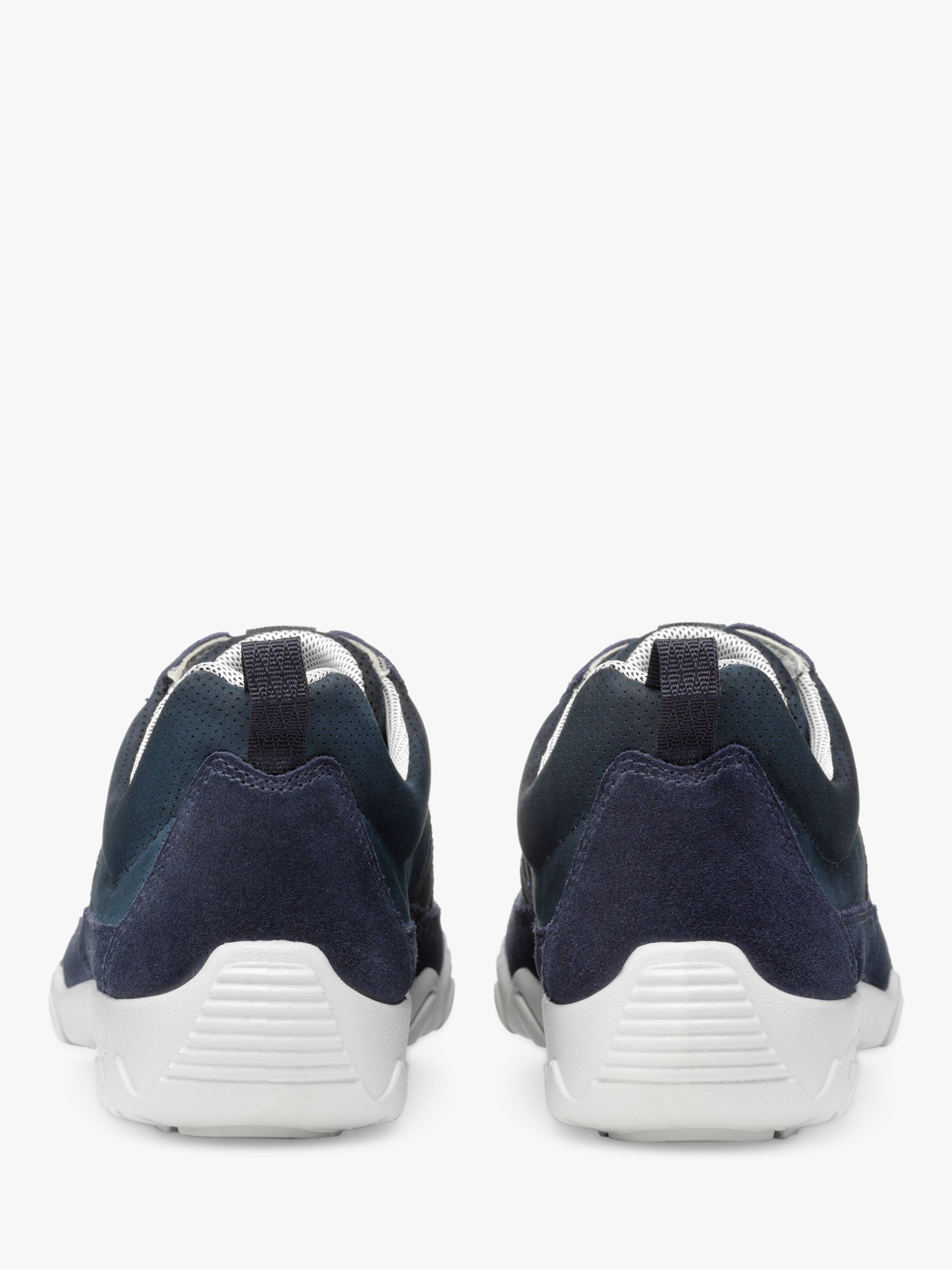 Buy Hotter Leanne II Extra Wide Fit Suede and Nubuck Trainers, Navy Online at johnlewis.com