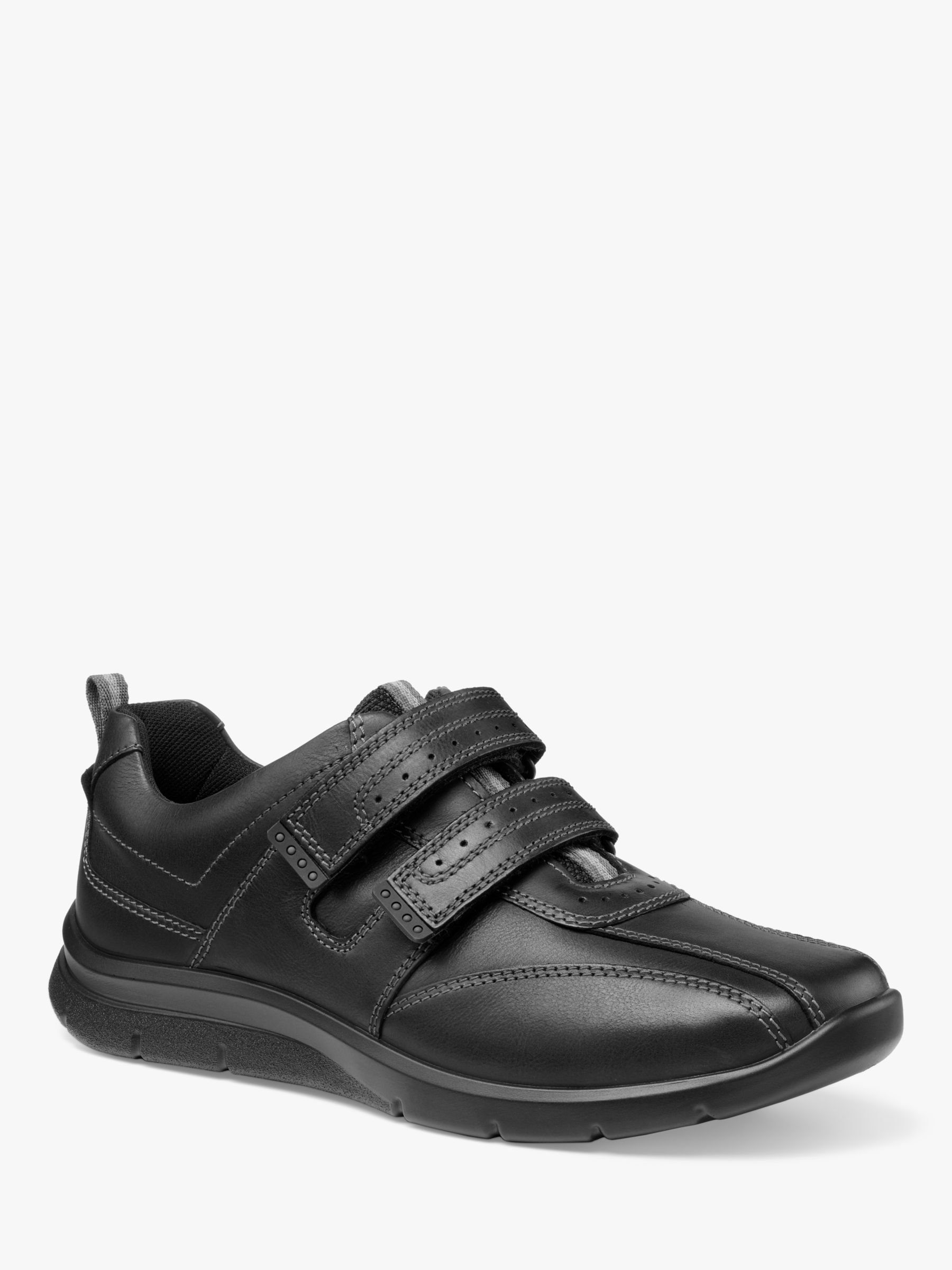 Hotter Energise Classic Mid-Cut Shoes, Black, 6
