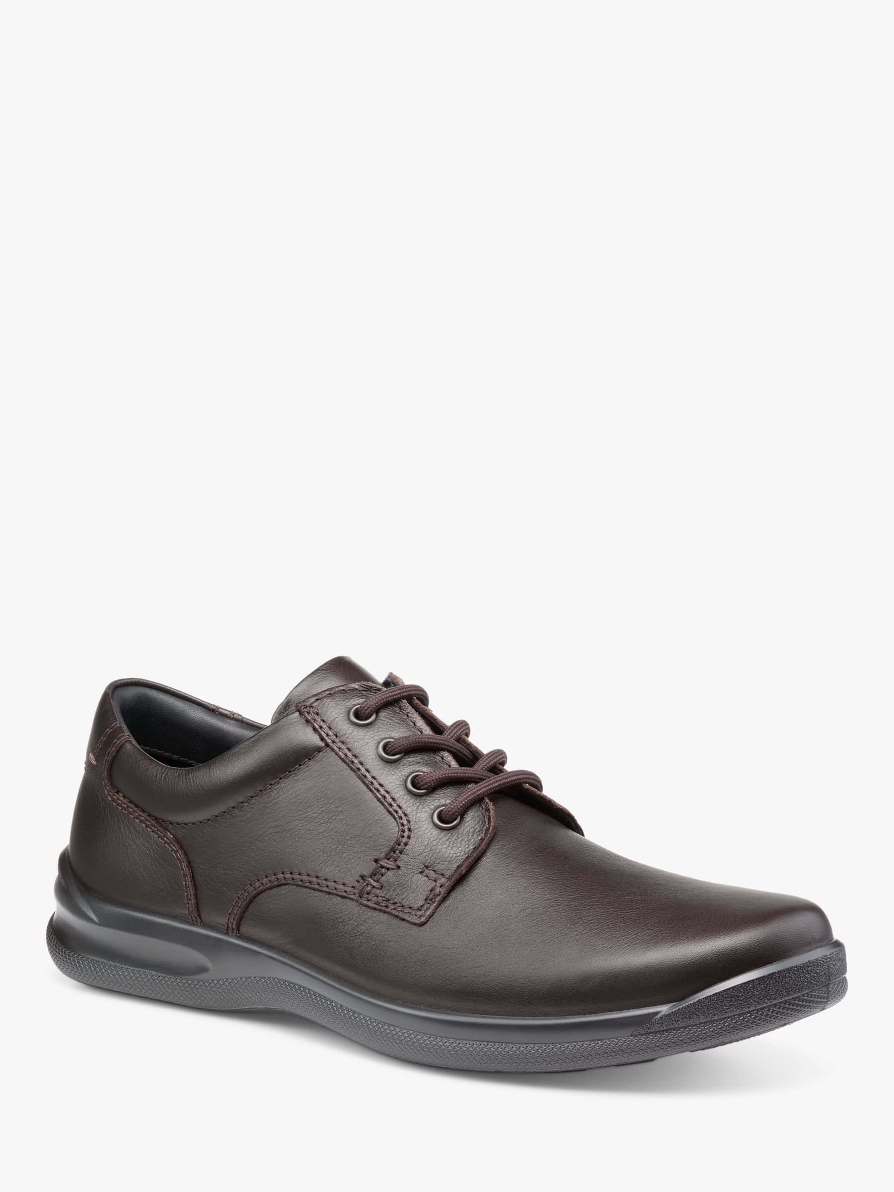 Buy Hotter Burton II Classic Leather Lace-Up Derby Shoes Online at johnlewis.com