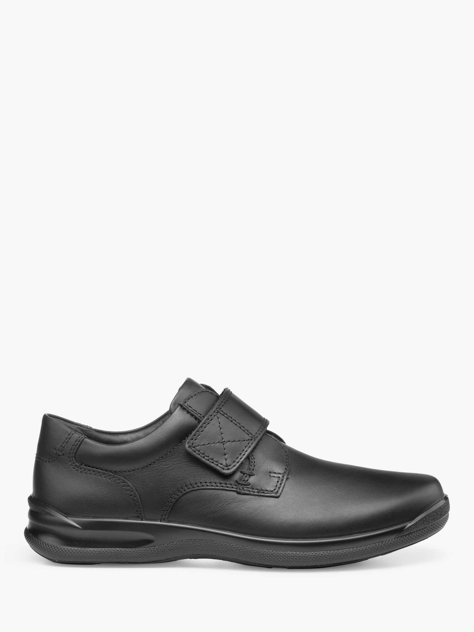 Hotter Sedgwick II Classic Leather Derby Shoes, Black, 7.5S