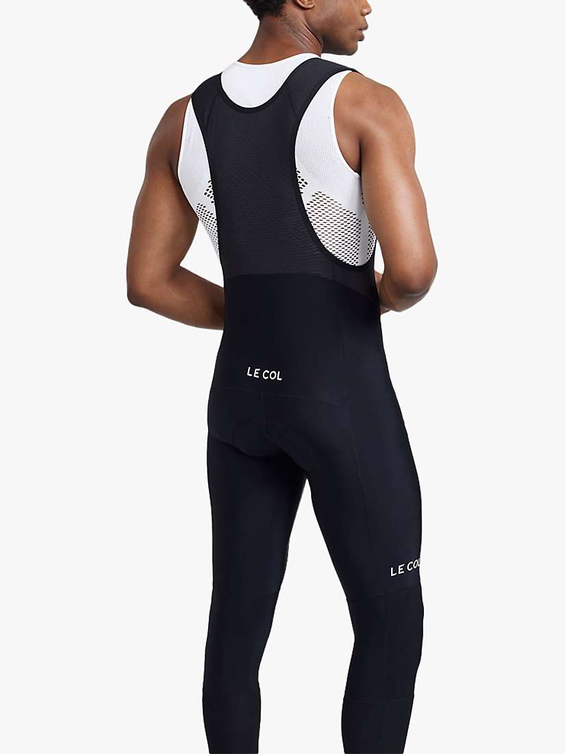 Buy Le Col Pro Bib Cycling Tights, Black Online at johnlewis.com