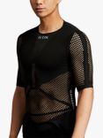 Le Col Unisex Pro Mesh Short Sleeve Base Layer Cycling Top, Black