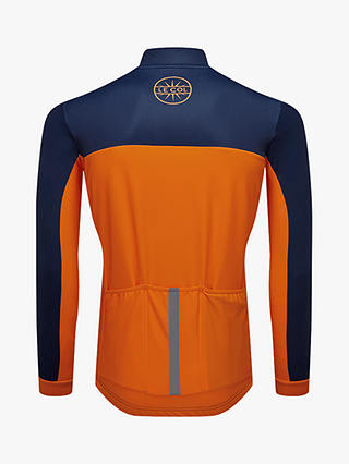 Le Col II Sports Jacket, Navy/Saffron