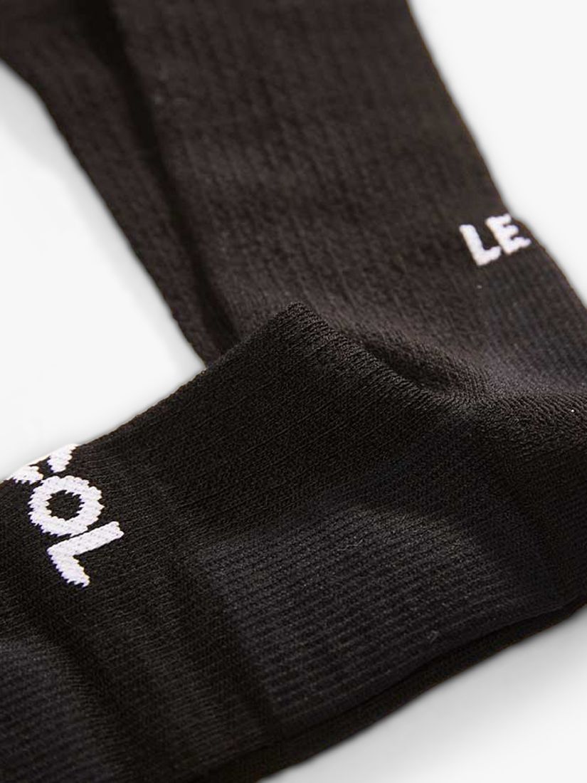 Le Col T-Wool Cycling Socks, Black/White at John Lewis & Partners